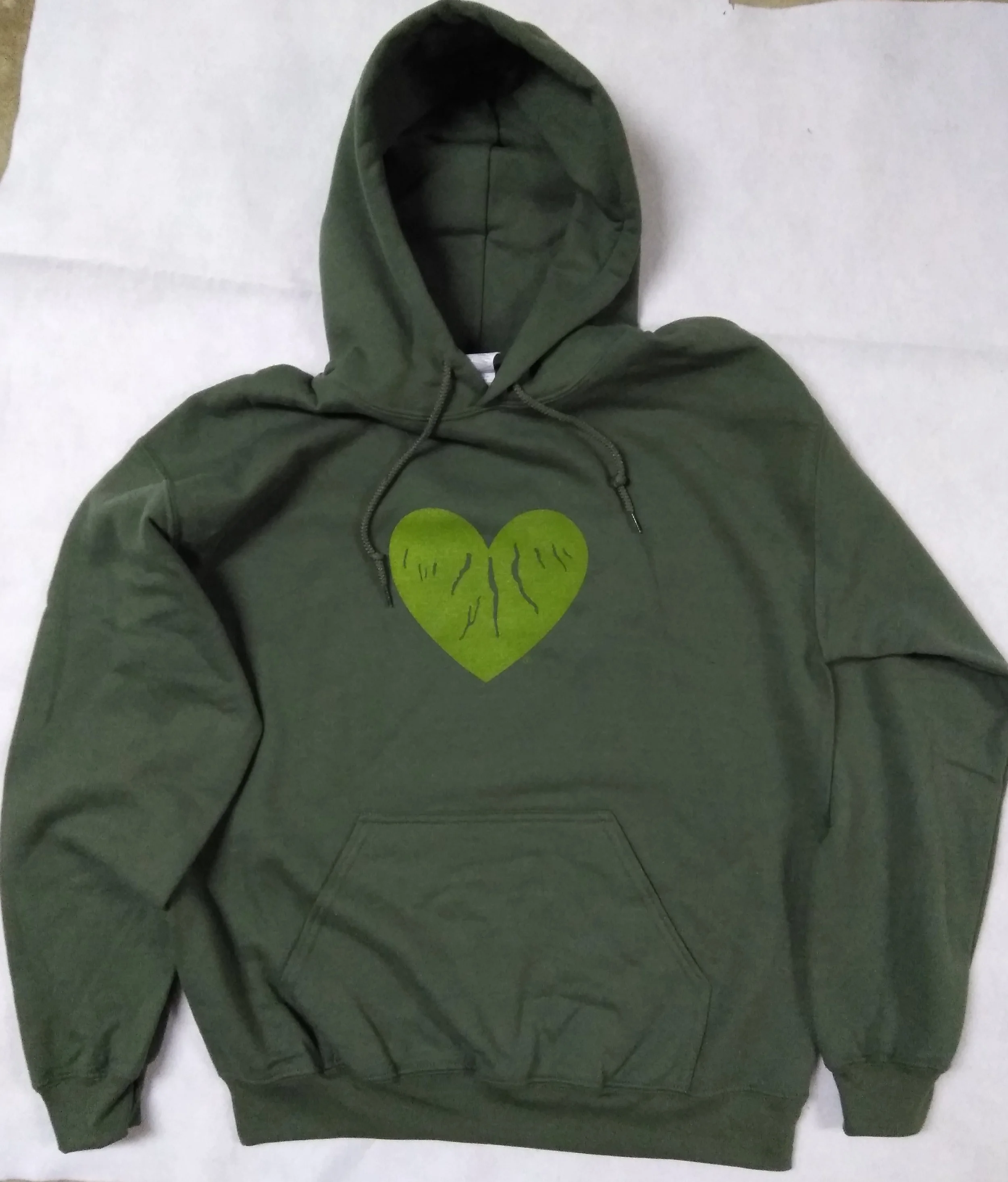 ★ADERERROR★ Twin heart hoodie Green 49055014?w=400